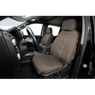 1996-00 Toyota 4Runner Waterproof Polyester SeatSaver Front Row Seat Covers - Taupe