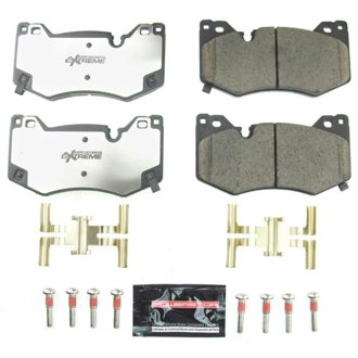 Z26 Performance Carbon-Fiber Ceramic Brake Pads with Hardware Kit