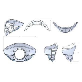 Touring Sport Fairing Tall
