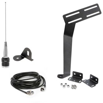 07-10 JK(2D) / 07-19 JKU(4D) 2-Way GMRS Radio Kit / 41 Watt - G1 Waterproof