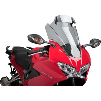 Multi-Adjustable Visor Fixed With Screws Smoke
