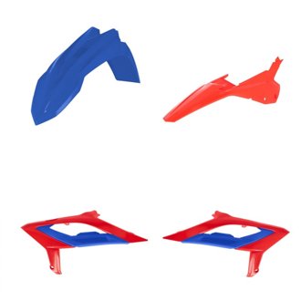 23+ Beta RR 125-300 2T/ Racing/ RR 350-480 4T/ RR 350 4T Racing Plastic Kit - Red/Blue