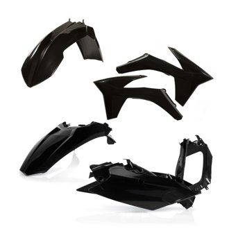 11-12 KTM SX/SX-F/XC/XC-F Plastic Kit - Black