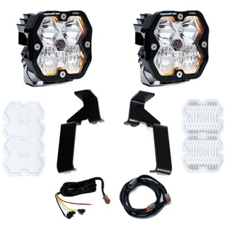 21-25 Ford Raptor Squadron Pro 2.0 A-Pillar Kit (Driving/Combo) - Clear