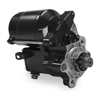BIG TWIN STARTER, 1.4KW, BLK, SPORTSTER