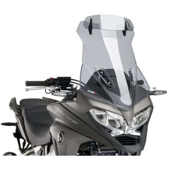 Multi-Adjustable Visor Fixed With Screws Smoke