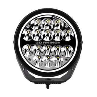 Blackout Series - MAXROUND 7" LED Spot Light with Daytime Running Lights
