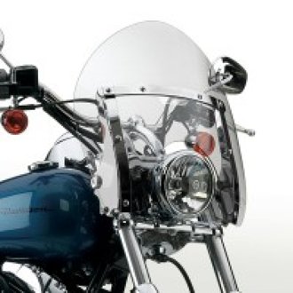 06-08/10-17 Harley-Davidson FXDWG Switchblade Windshield Shorty-Clear