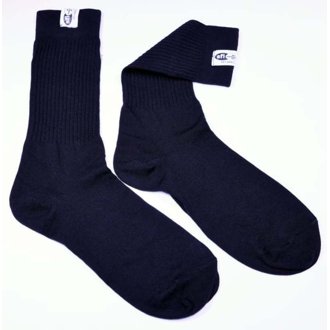 SFI 3.3 Fire Retardant Socks XX-Small -Shoe Size K8-13 Black