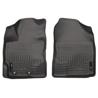 12-18 Toyota Yaris WeatherBeater Black Front Floor Liners