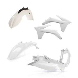 12-13 KTM EXC/EXC-F/XCF-W/XC-W Plastic Kit - White
