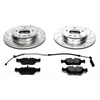 Z23 Daily Driver Carbon-Fiber Ceramic Brake Pad and Drilled & Slotted Rotor Kit