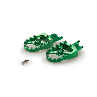 Footpegs Off-Road Green