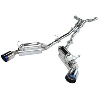 03-07 G35 Dual Hi-Power Ti Tip Catback Exhaust (SUS304 NO COATING