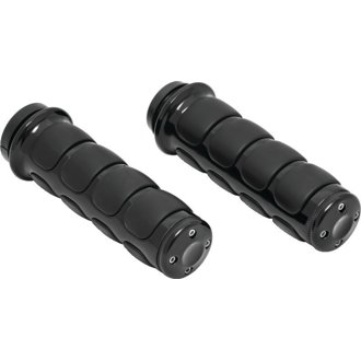 Iso Grips Without Throttle Boss Throttle-By -Wire Black