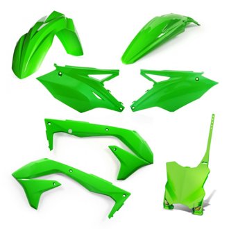 16-18 Kawasaki KX450F 5 pc. Replica Body Kit - Green