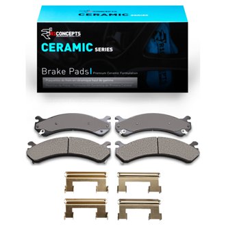 R1 Ceramic Pads and Hardware Kit