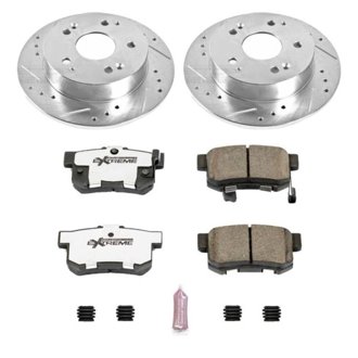 Z26 Street Performance Ceramic Brake Pad and Drilled & Slotted Rotor Kit