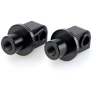 Adaptor Passenger Footpeg Black