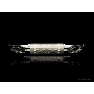 10-13 Porsche 911 Turbo / Turbo S (997 FL) Slip-On Line (Titanium) w/ Titanium Tips
