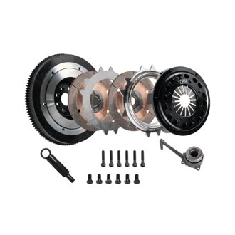 VW Beetle/Golf/Jetta/Passat 2.0L TDI Twin Disc MR Clutch w/Flywheel (650 ft/lbs Torque