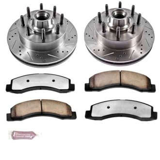 Z36 Truck and SUV Carbon-Fiber Ceramic Brake Pad and Drilled & Slotted Rotor Kit