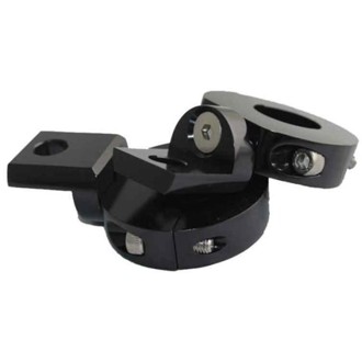 7/8in Crash Bars/Engine Cage Clamp Kit - Black