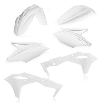 2017 Kawasaki KX250F Plastic Kit - White