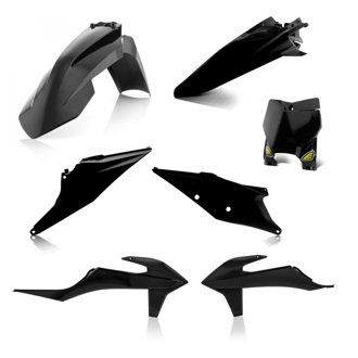 19-22 KTM 125 SX 5-pc Replica Body Kit - Black