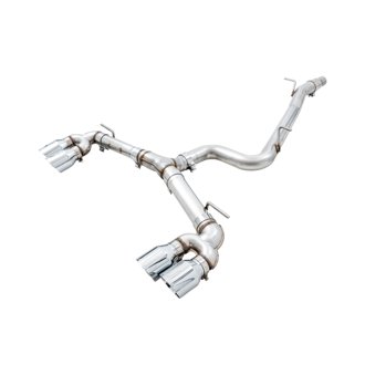 AWE Track Edition for MK7 Golf R - Chrome Tips, 102mm