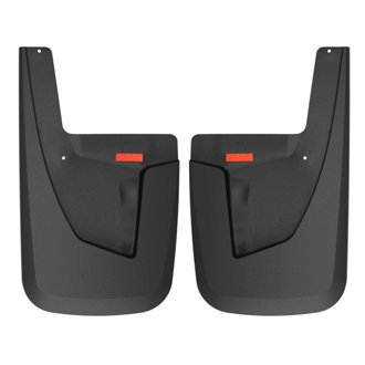 19-22 RAM 2500/3500 w/o OEM Fender Flares Custom Rear Mud Guards - Black