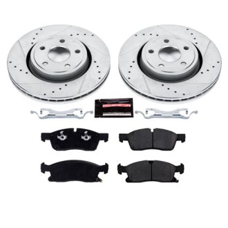 Z23 Daily Driver Carbon-Fiber Ceramic Brake Pad and Drilled & Slotted Rotor Kit