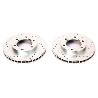Evolution Performance Drilled And Slotted Rotor Pair
