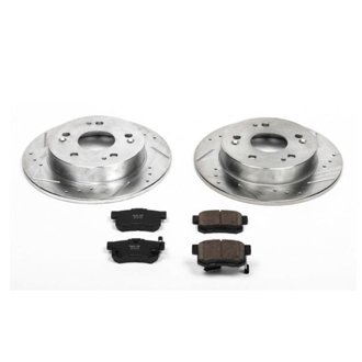 Z23 Daily Driver Carbon-Fiber Ceramic Brake Pad and Drilled & Slotted Rotor Kit