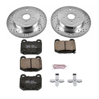 Z23 Daily Driver Carbon-Fiber Ceramic Brake Pad and Drilled & Slotted Rotor Kit