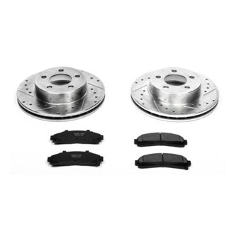 Z23 Daily Driver Carbon-Fiber Ceramic Brake Pad and Drilled & Slotted Rotor Kit