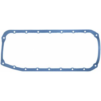 1-piece w/steel core Engine Oil Pan Gasket Set Molded rubber