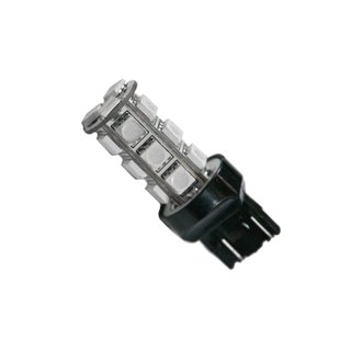 7443 18 LED 3-Chip SMD Bulb (Single) - Amber