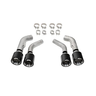 Corsa 2016-2024 Chevrolet Camaro SS / ZL1 Carbon Fiber 4.5in Twin Tip Kit