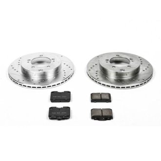 Z23 Daily Driver Carbon-Fiber Ceramic Brake Pad and Drilled & Slotted Rotor Kit