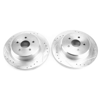 Evolution Performance Drilled And Slotted Rotor Pair