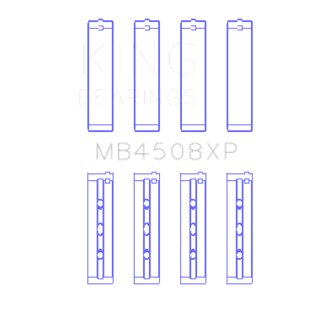 Honda J30/J35 Main Bearing Set