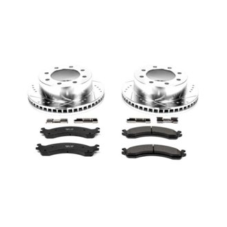Z23 Daily Driver Carbon-Fiber Ceramic Brake Pad and Drilled & Slotted Rotor Kit