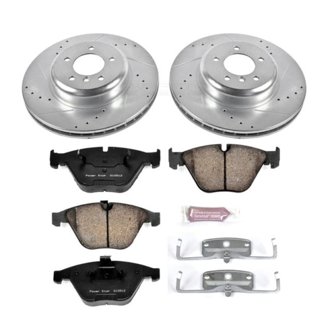 Z23 Daily Driver Carbon-Fiber Ceramic Brake Pad and Drilled & Slotted Rotor Kit