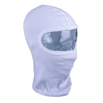 Cotton Underwear Head Sock Balaclava / Helmet Hood White