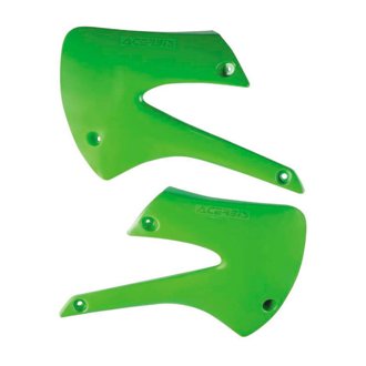 01-13 Kawasaki KX85/100/ 03-06 Suzuki RM100 Radiator Shroud - Green