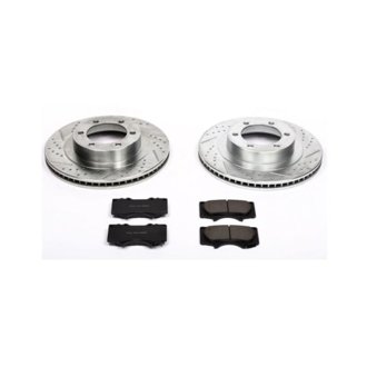 Z23 Daily Driver Carbon-Fiber Ceramic Brake Pad and Drilled & Slotted Rotor Kit