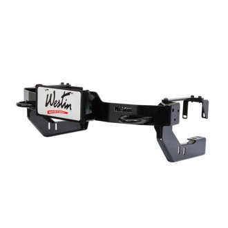 Winch Mount License Plate Re-Locator