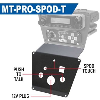 Polaris RZR PRO XP/Turbo R/PRO R Dash Mount - Scosche M8RIX