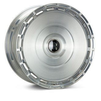 x Novitec SP3 24x10 5x112 BP ET25 Brushed Gloss Clear Rolls-Royce Cullinan/Phantom FR Wheel